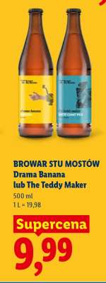 BROWAR STU MOSTÓW Drama Banana lub The Teddy Maker