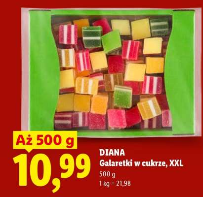 DIANA Galaretki w cukrze, XXL