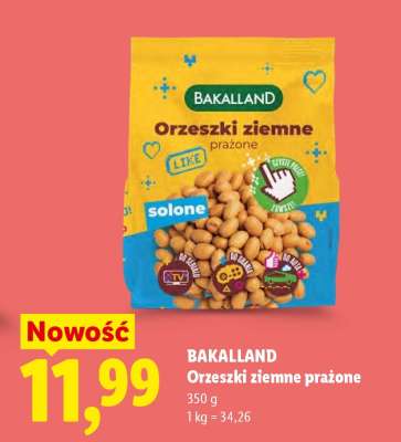 BAKALLAND Orzeszki ziemne prażone