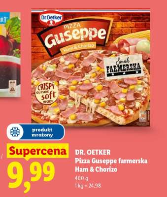 DR. OETKER Pizza Guseppe farmerska Ham & Chorizo