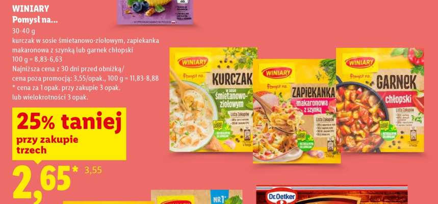 Winiary Pomysł na...