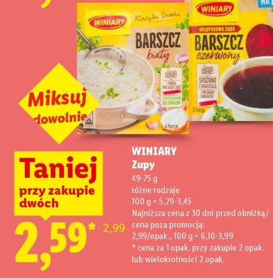WINIARY Zupy