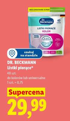DR. BECKMANN Listki piorące