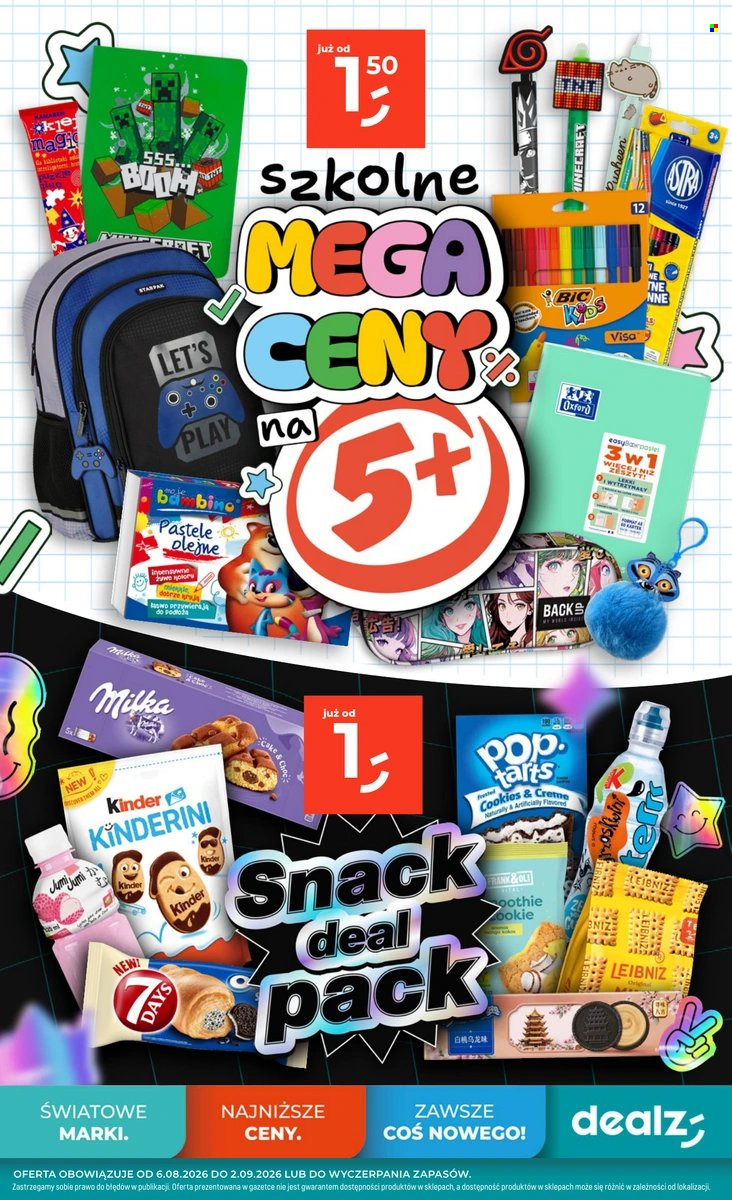 Gazetka Dealz - 6.08.2026 - 2.09.2026. Strona 1