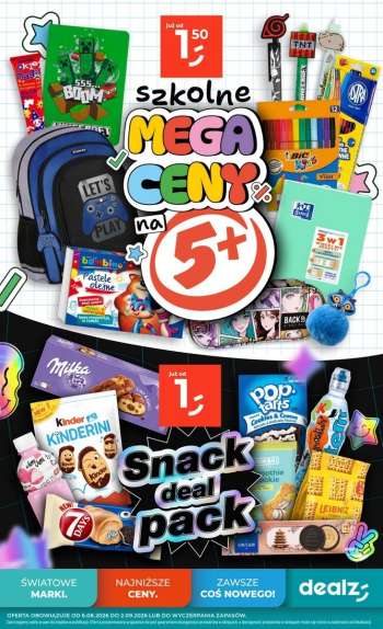 Gazetka Dealz - 6.08.2026 - 2.09.2026.