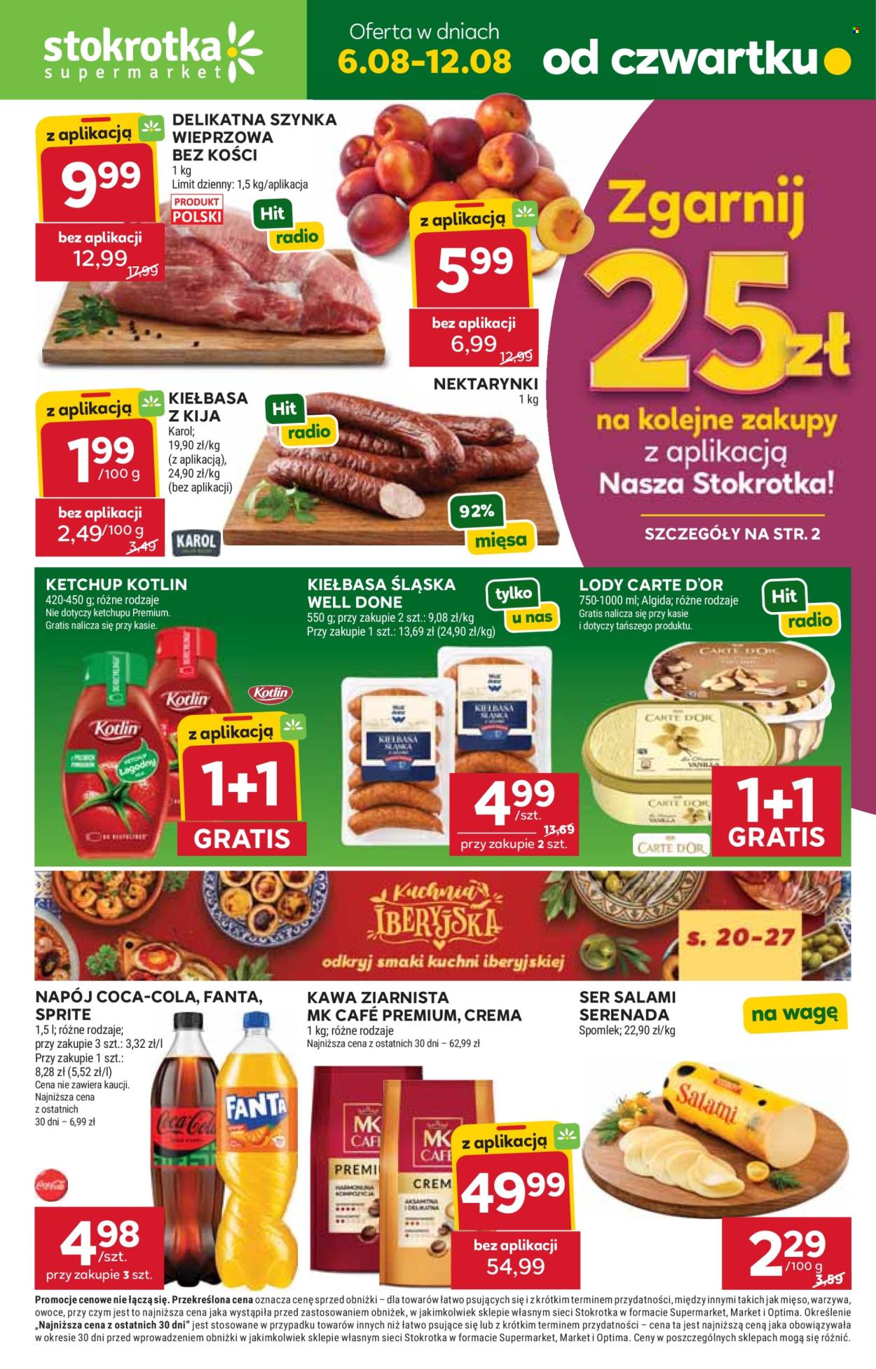 Gazetka Stokrotka Supermarket - 6.08.2026 - 12.08.2026. Strona 1