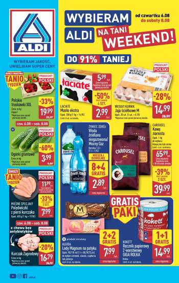 Gazetka ALDI - 6.08.2026 - 8.08.2026.