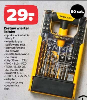 Zestaw wierteł i bitów