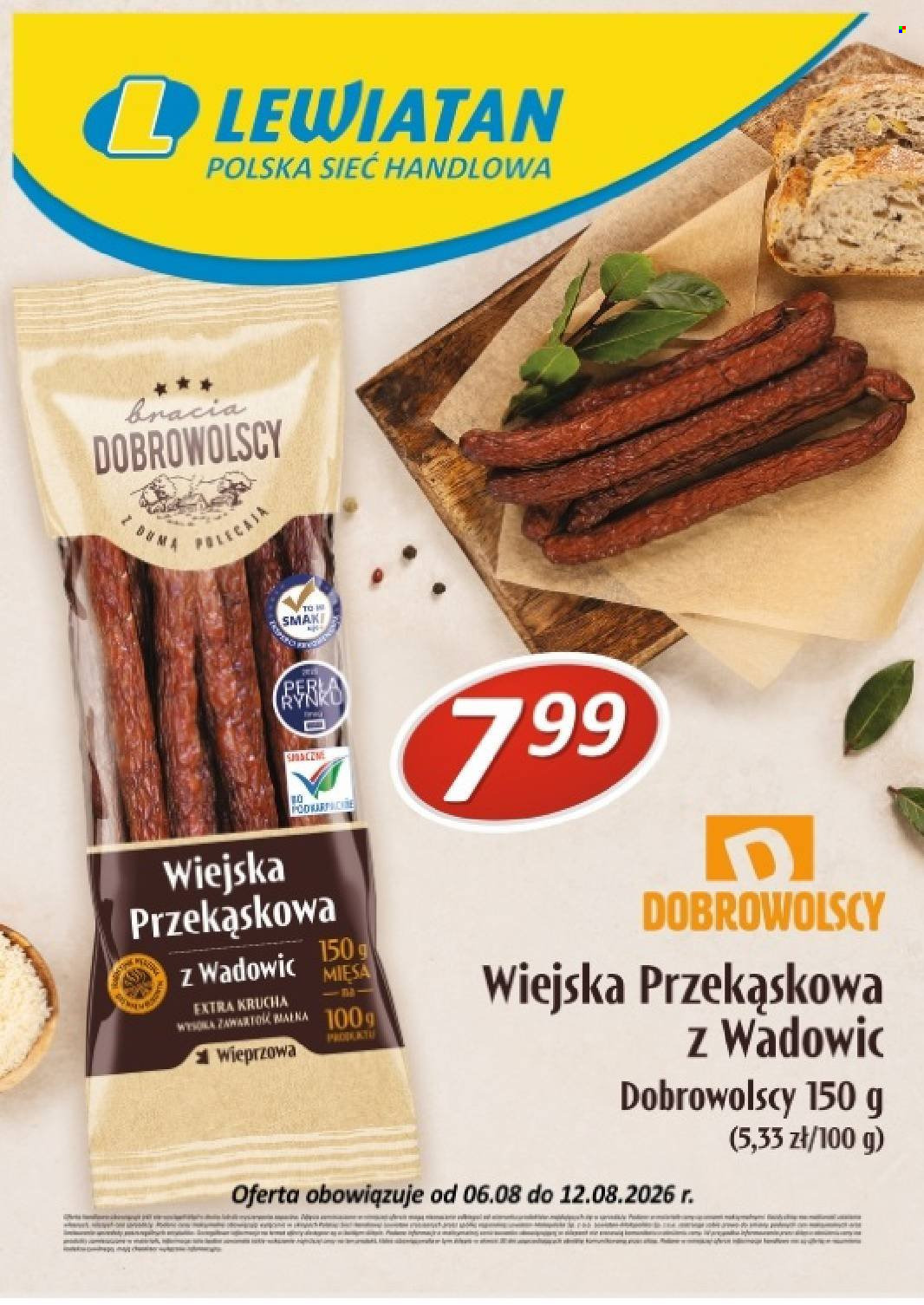 Gazetka Lewiatan - 6.08.2026 - 12.08.2026. Strona 2
