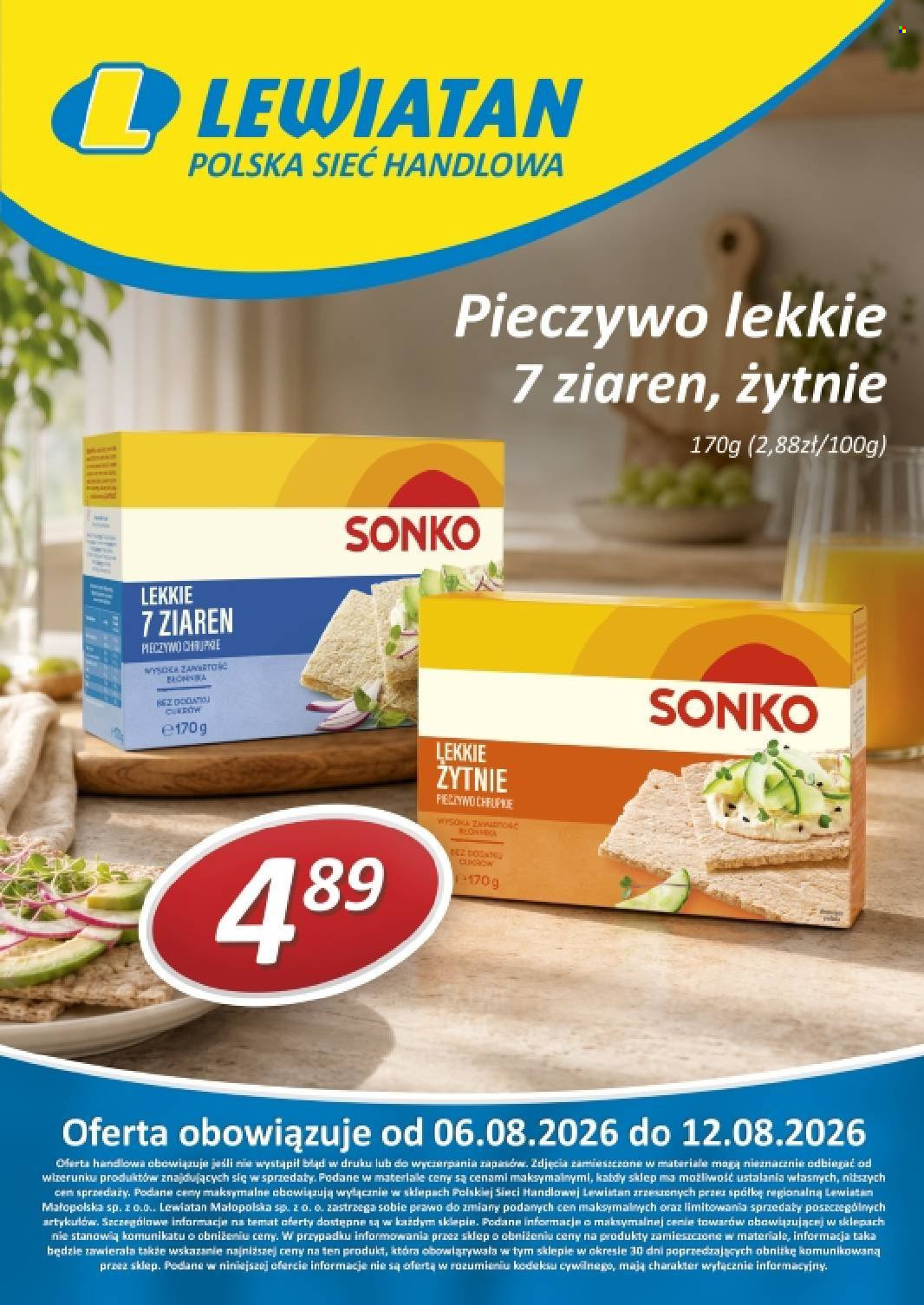 Gazetka Lewiatan - 6.08.2026 - 12.08.2026. Strona 5