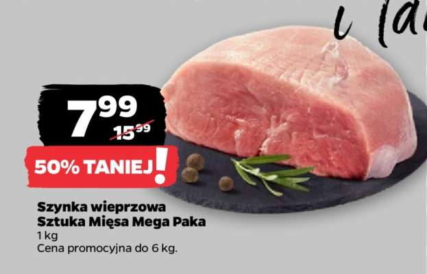 Szynka wieprzowa Sztuka Mięsa Mega Paka
