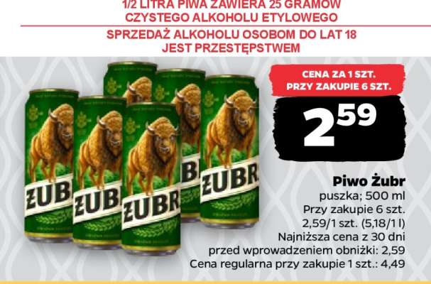Piwo ŻUBR