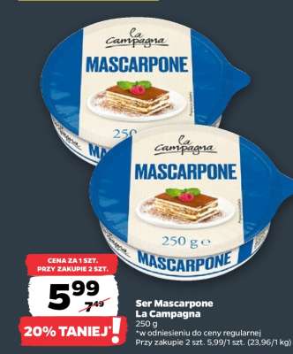 Ser Mascarpone La Campagna