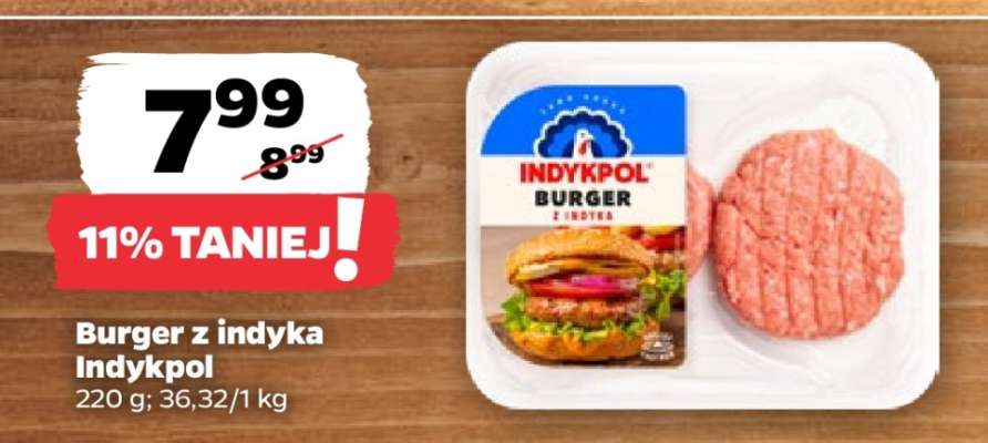Burger z indyka Indykpol