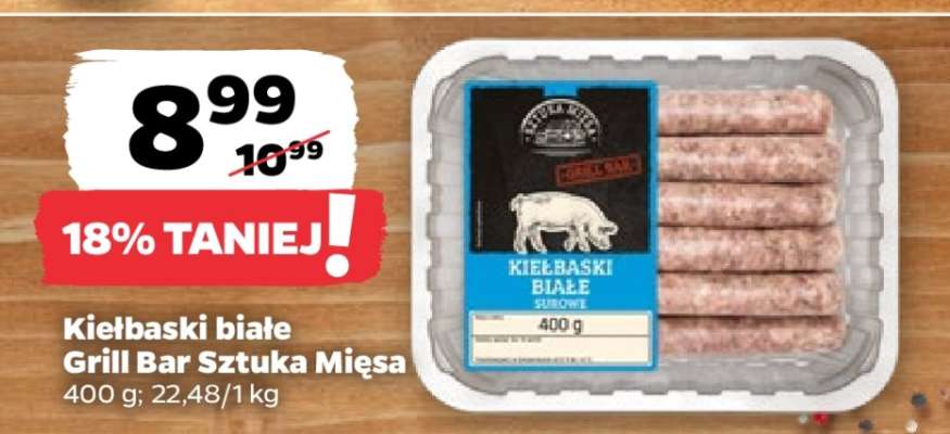 Kiełbaski białe Grill Bar Sztuka Mięsa
