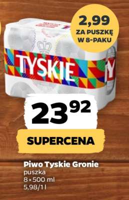 Piwo TYSKIE GRONIE