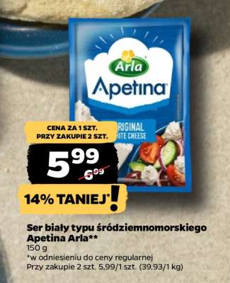 Ser biały typu śródziemnomorskiego Apetina Arla