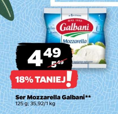 Ser mozzarella GALBANI