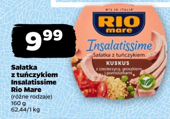 Sałatka z tuńczykiem Insalatissime Rio Mare