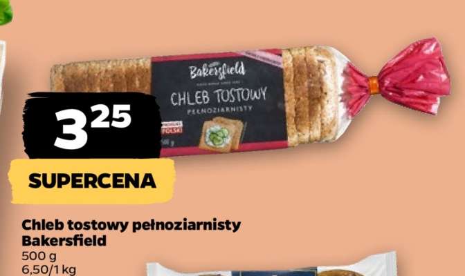 Chleb tostowy pełnoziarnisty Bakersfield