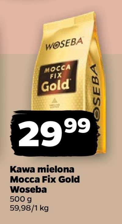 Kawa mielona Mocca Fix Gold Woseba