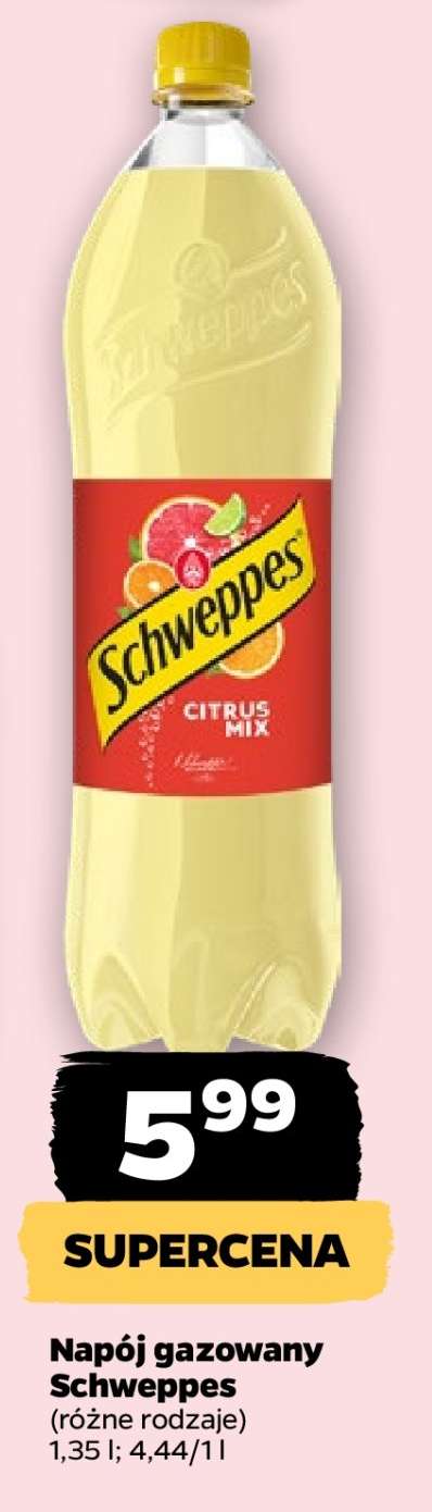 Napój gazowany Schweppes