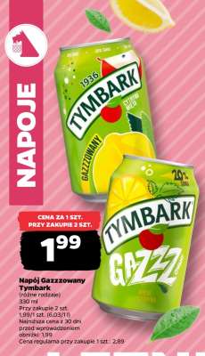 Napój gazzzowany Tymbark