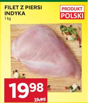 Filet z piersi indyka
