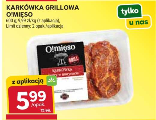 KARKÓWKA GRILLOWA O!MIĘSO