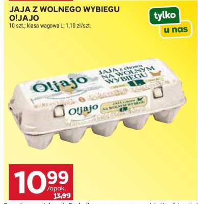 Jaja z wolnego wybiegu O!jajo