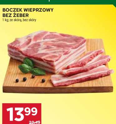 Boczek wieprzowy bez żeber