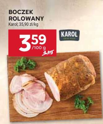 Boczek rolowany