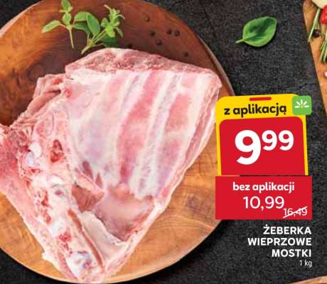 Żeberka wieprzowe mostki
