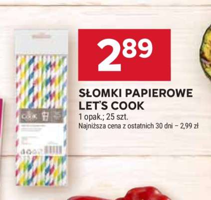 Słomki papierowe Let’s Cook