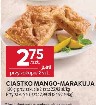 Ciastko Mango-Marakuja
