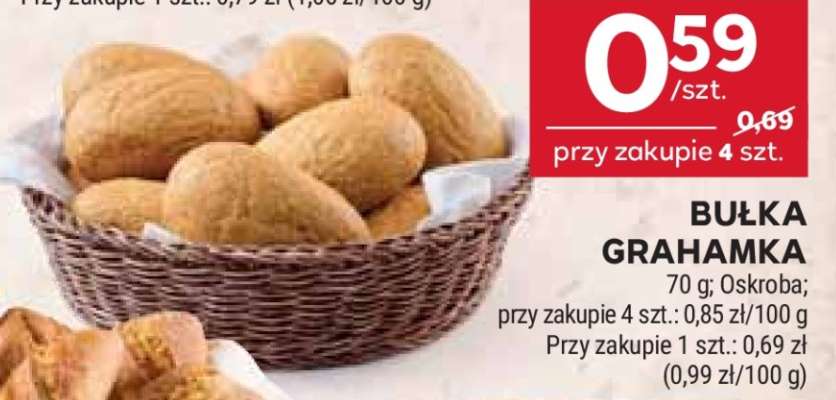 Bułka grahamka
