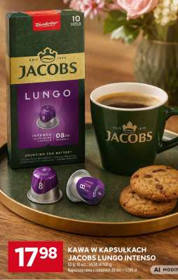 Kawa w kapsułkach Jacobs Lungo Intenso