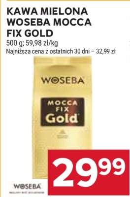 Kawa mielona WOSEBA MOCCA FIX GOLD