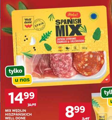MIX WĘDLIN HISZPAŃSKICH WELL DONE