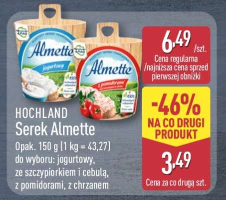 HOCHLAND Serek Almette