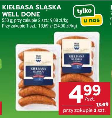 Kiełbasa Śląska Well Done