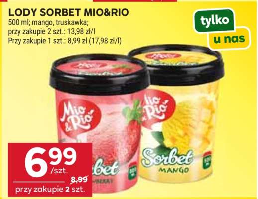 Lody Sorbet Mio&Rio