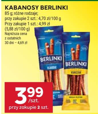 Kabanosy Berlinki