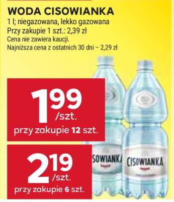Woda Cisowianka