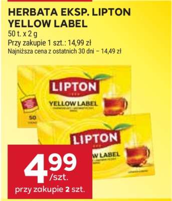 Herbata eksp. Lipton Yellow Label
