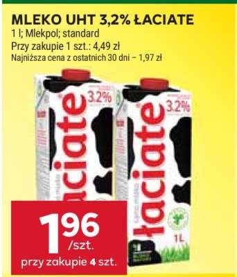 Mleko UHT 3,2% Łaciate