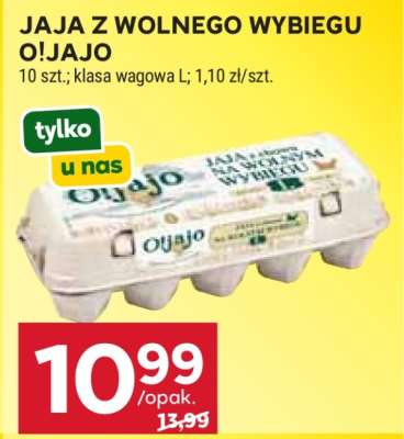 Jaja z wolnego wybiegu O!jajo