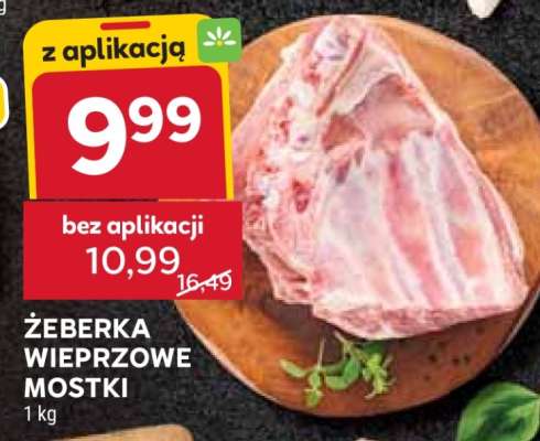 Żeberka wieprzowe mostki