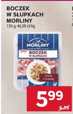 BOCZEK W SŁUPKACH MORLINY