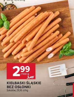 Kiełbaski śląskie bez osłonki